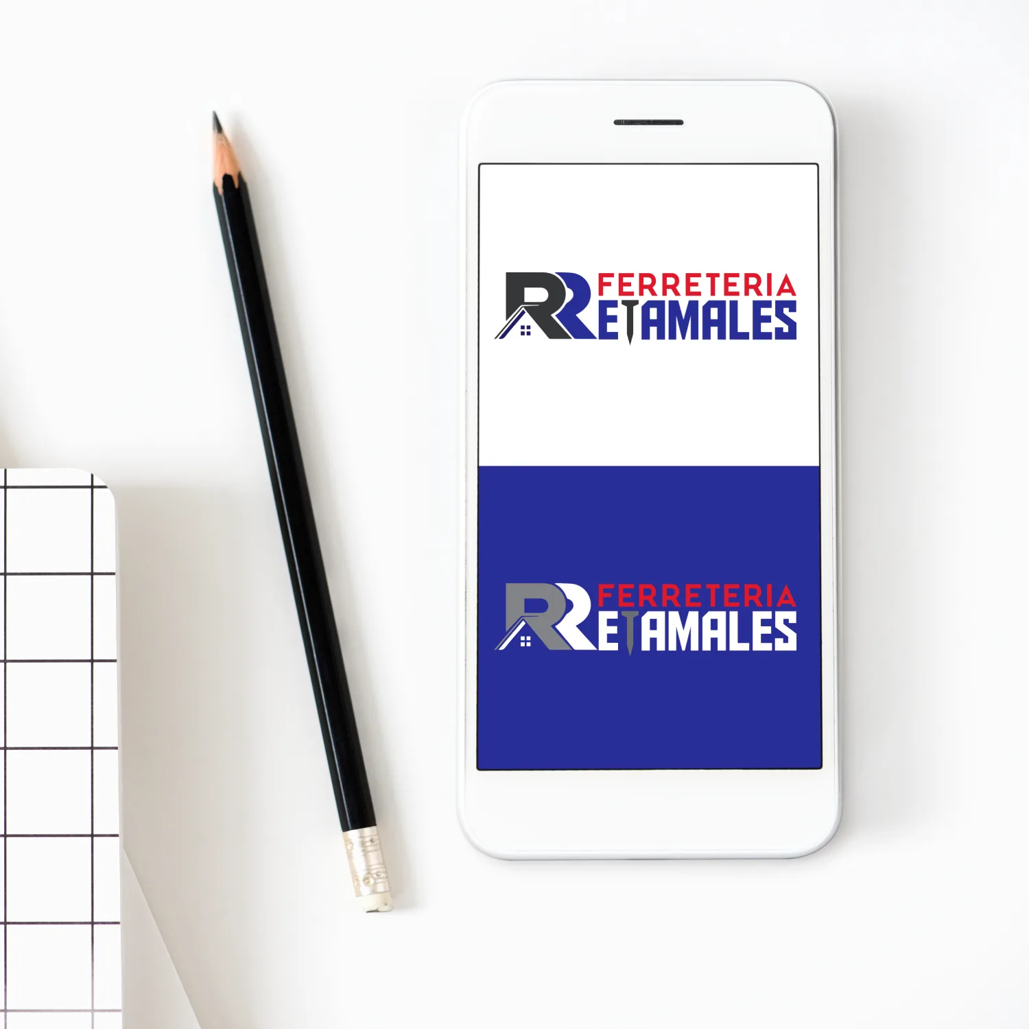 Diseño de logo empresa para Ferretería Retamales por Francisco Risi