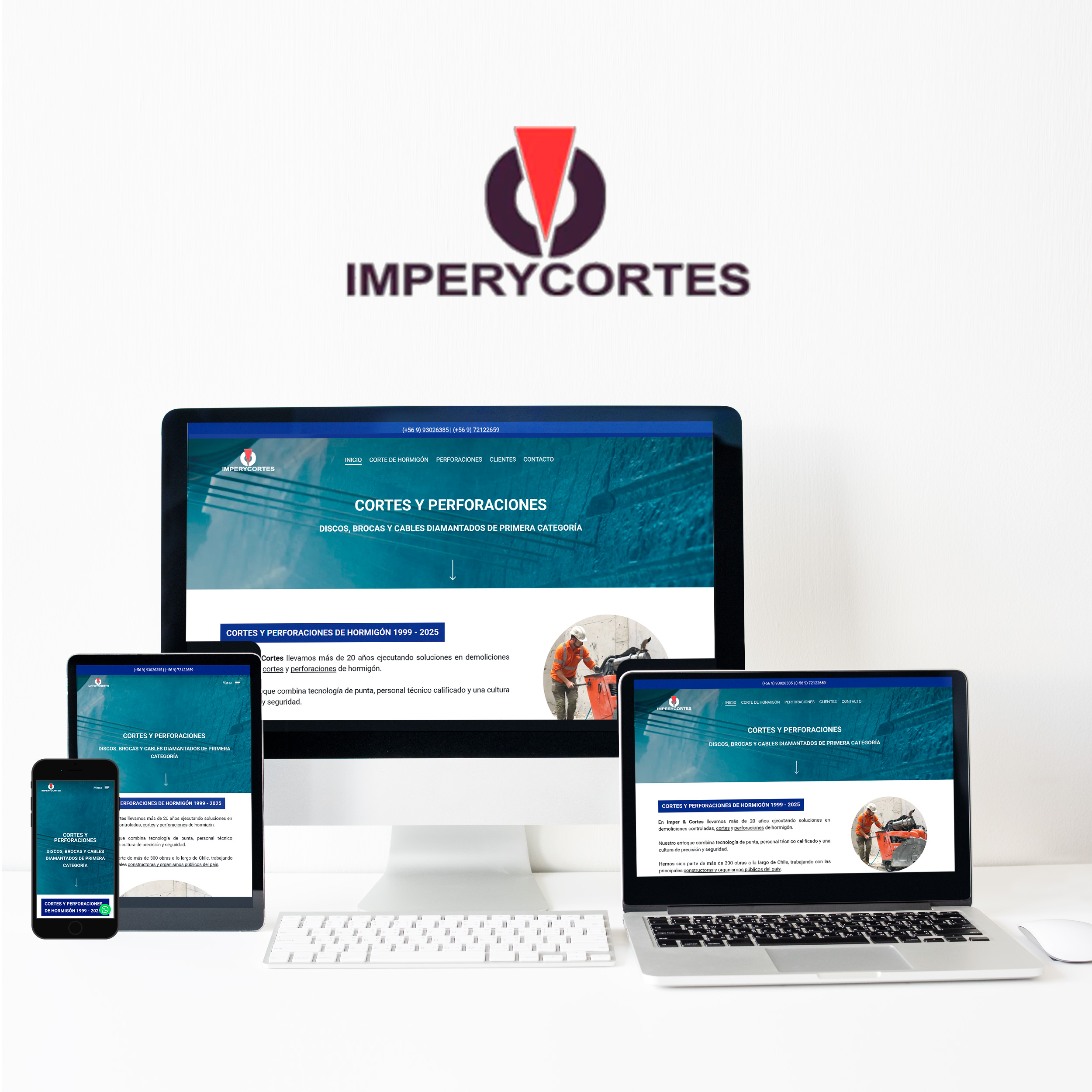Renovación de Look para Imperycortes por Risi Websites and Designs