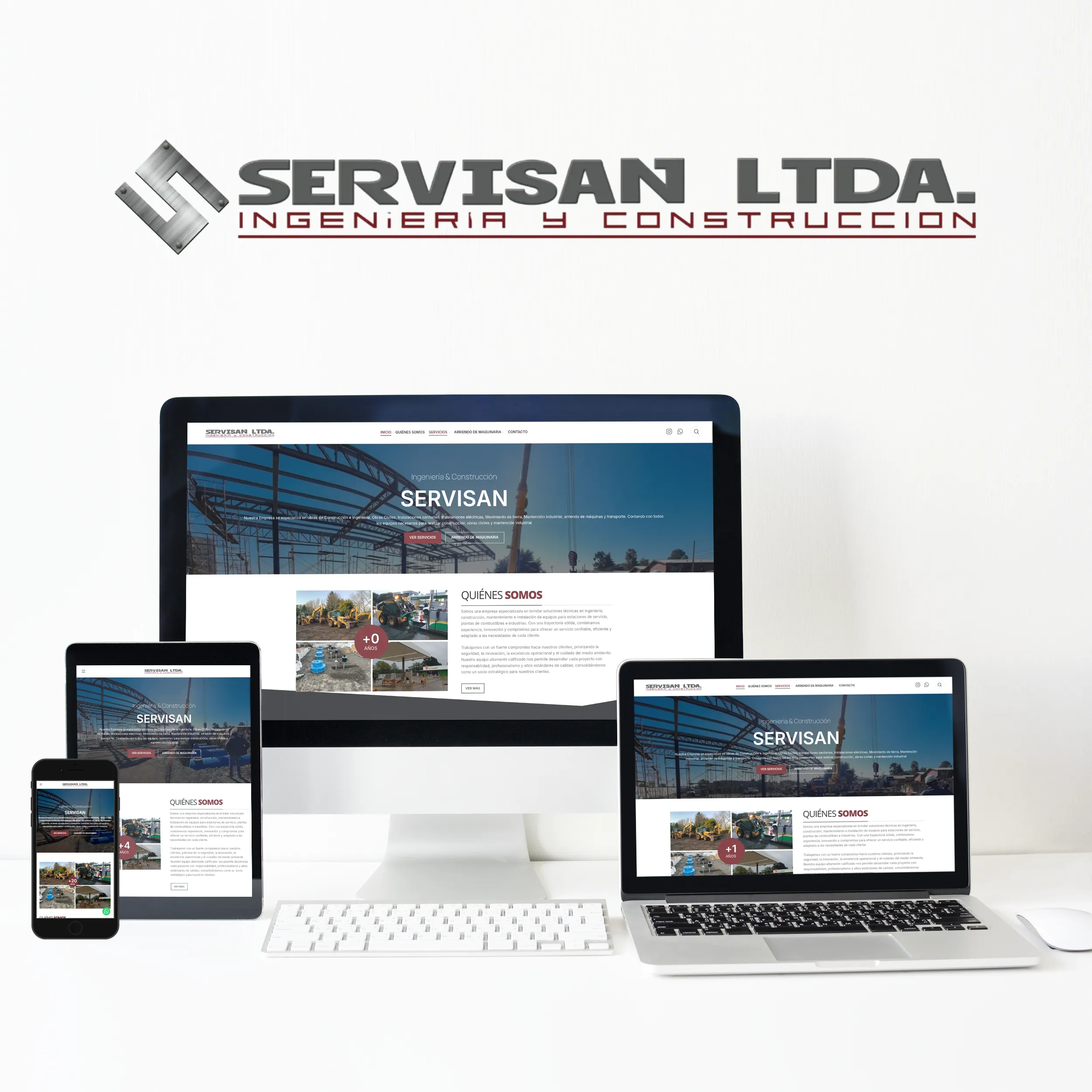 Servisan - Sitio web desarrollado por Risi Websites and designs